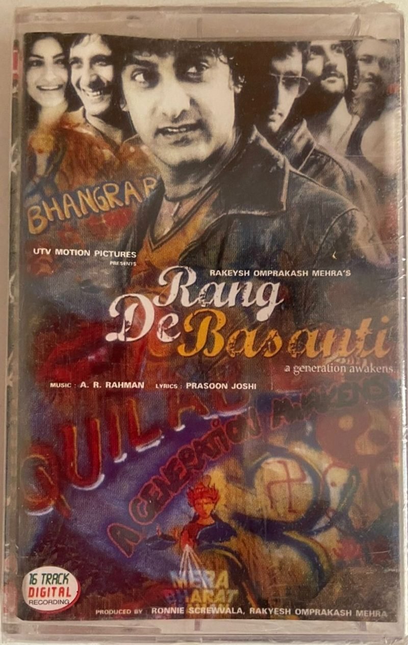 Rang De Basanti (A Generation Awakens) - A.R. Rahman Used Audio Cassette (VG+)