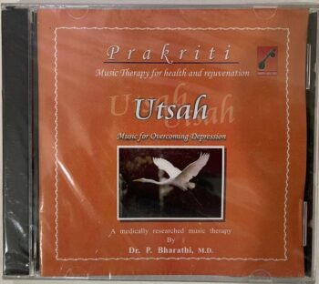 UTSAH - MUSIC FOR OVERCOMING DEPRESSION - DR. P. BHARATHI, M. D. Used Audio CD (VG+)