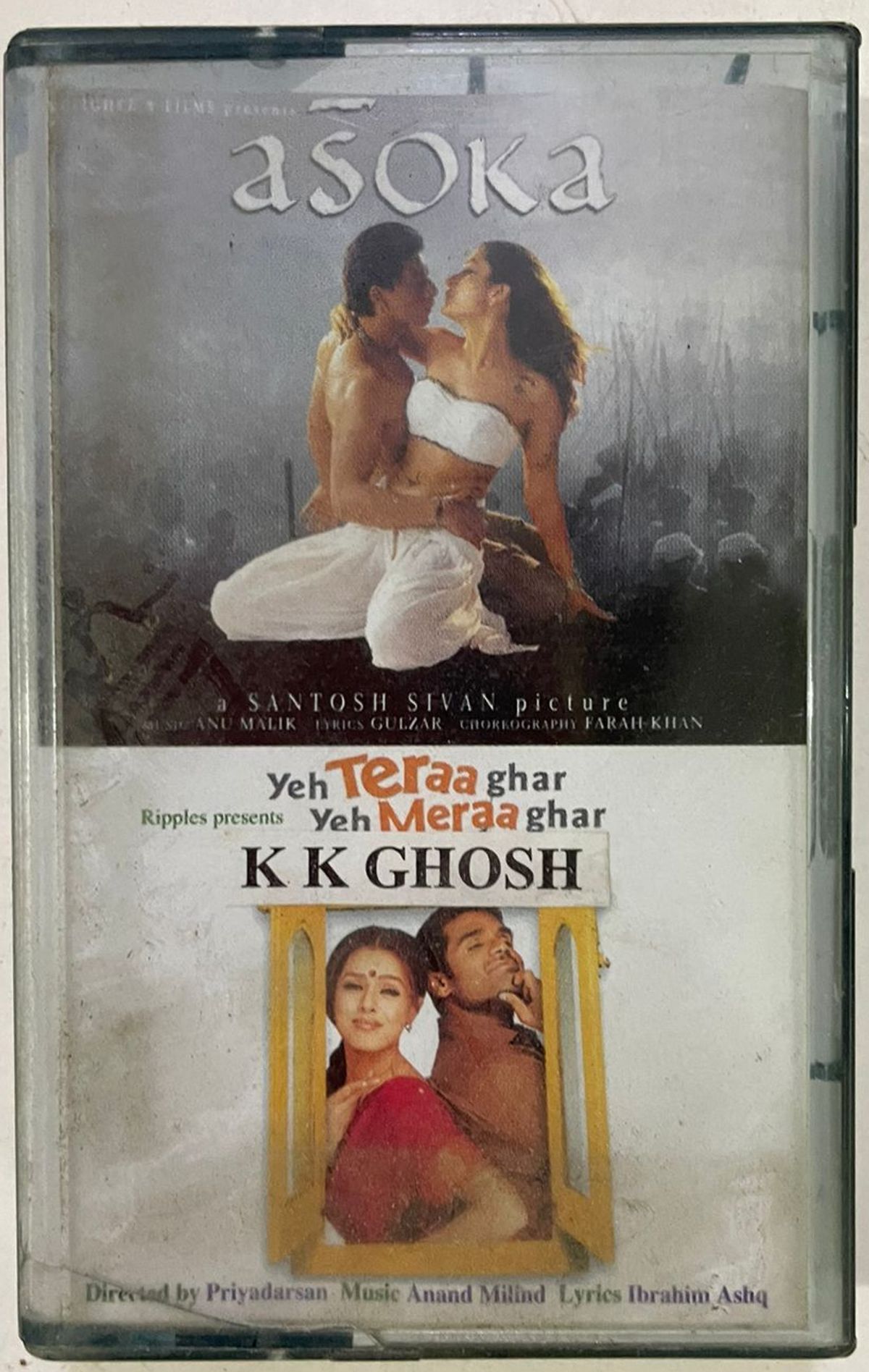 ASOKA & YEH TERAA GHAR YEH MERAA GHAR - VARIOUS Used Audio Cassette (VG-)
