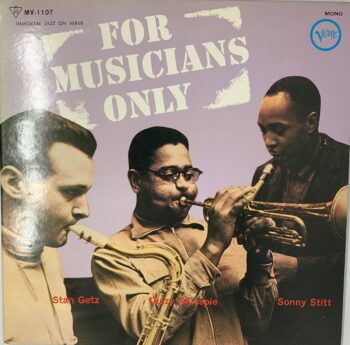 For Musicians Only - Stan Getz Used Vinyl LP Record (NM)  Japanese Pressing