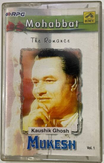 MOHABBAT - THE ROMANCE - MUKESH Used Audio Cassette (VG)