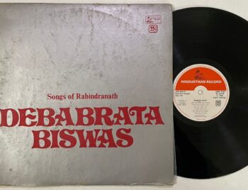 Songs of Rabindranath - Debabrata Biswas Used Vinyl LP Record (VG-)