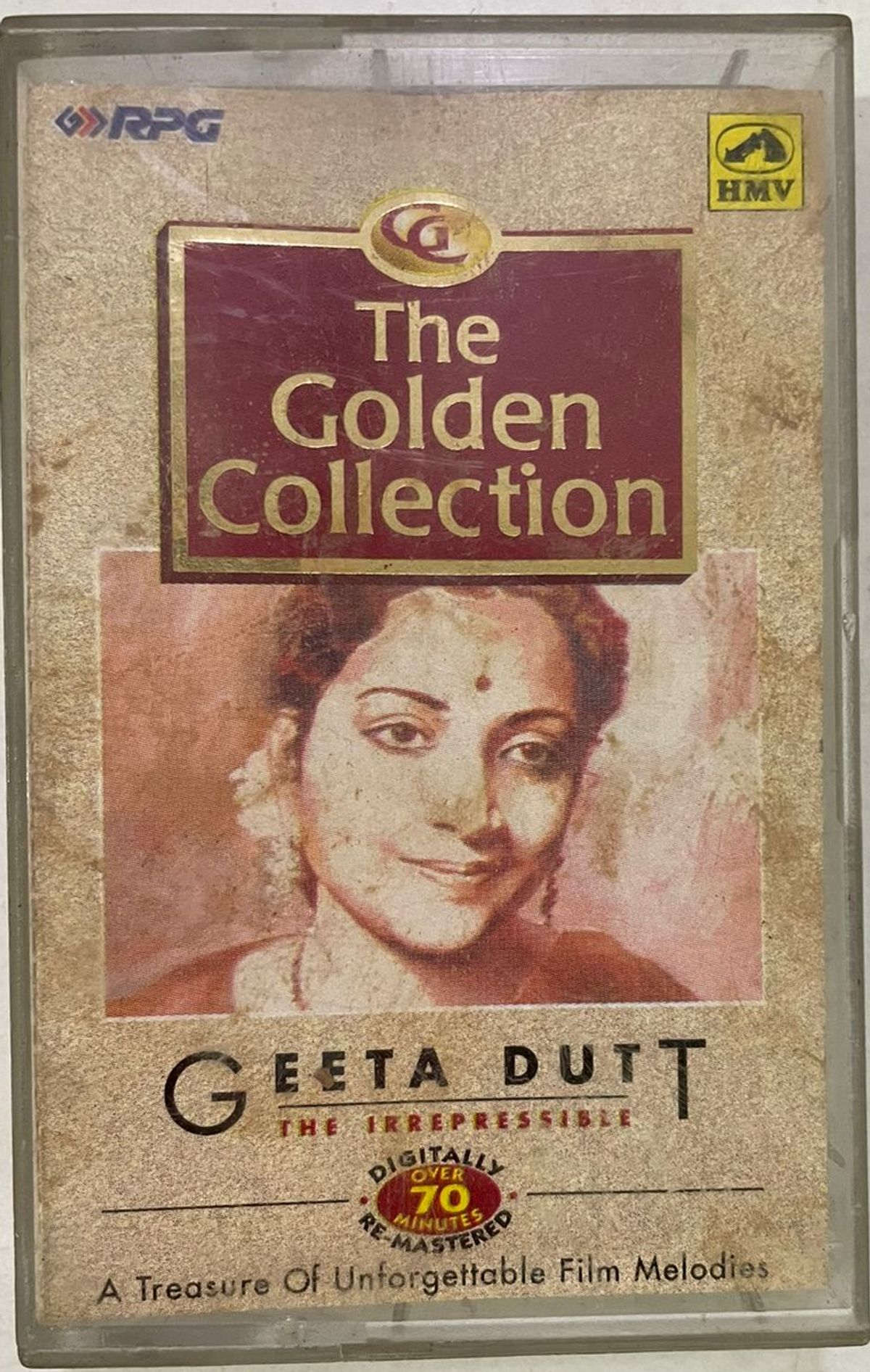 THE GOLDEN COLLECTION - GEETA DUTT Used Audio Cassette (VG)