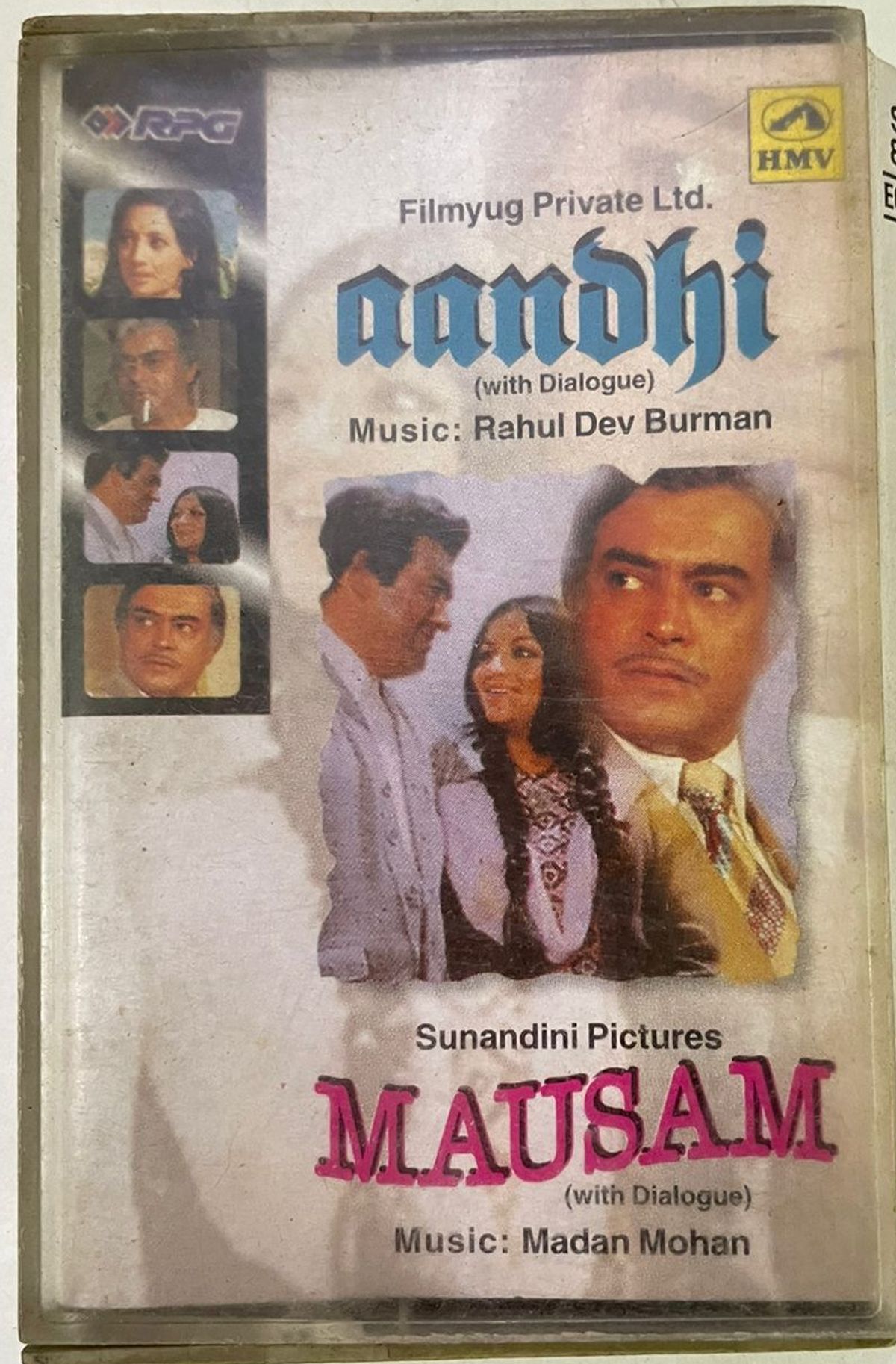 Aandhi / Mausam - R. D. Burman Used Audio Cassette (VG)