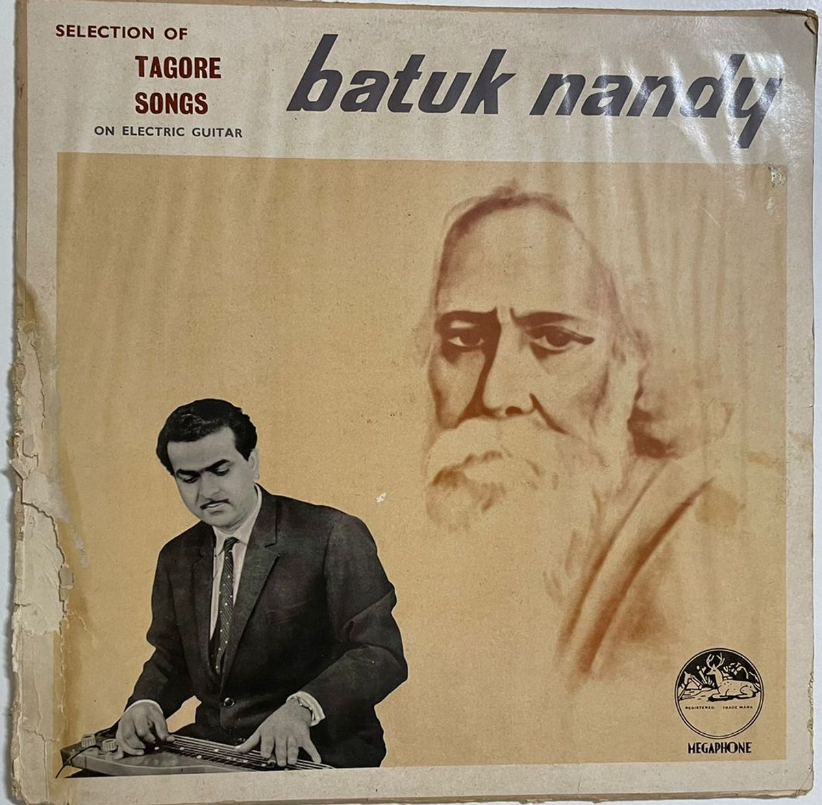 A Selection Of Tagore Songs - Batuk Nandy Used Vinyl LP Record (VG+)