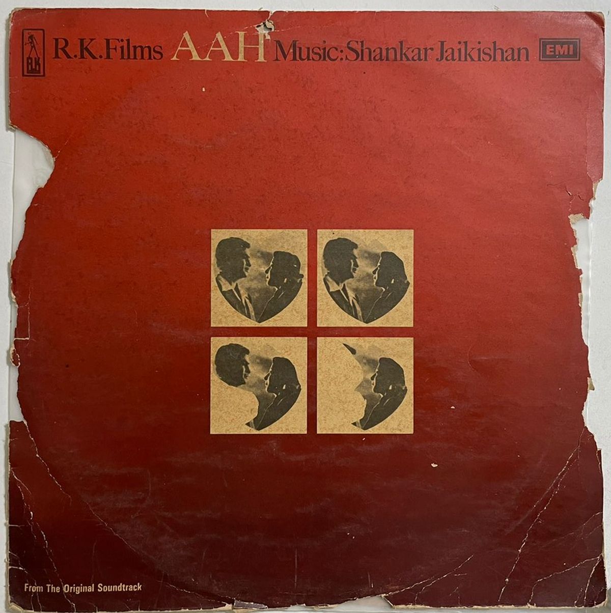Aah - Shankar-Jaikishan Used Vinyl LP Record (VG)
