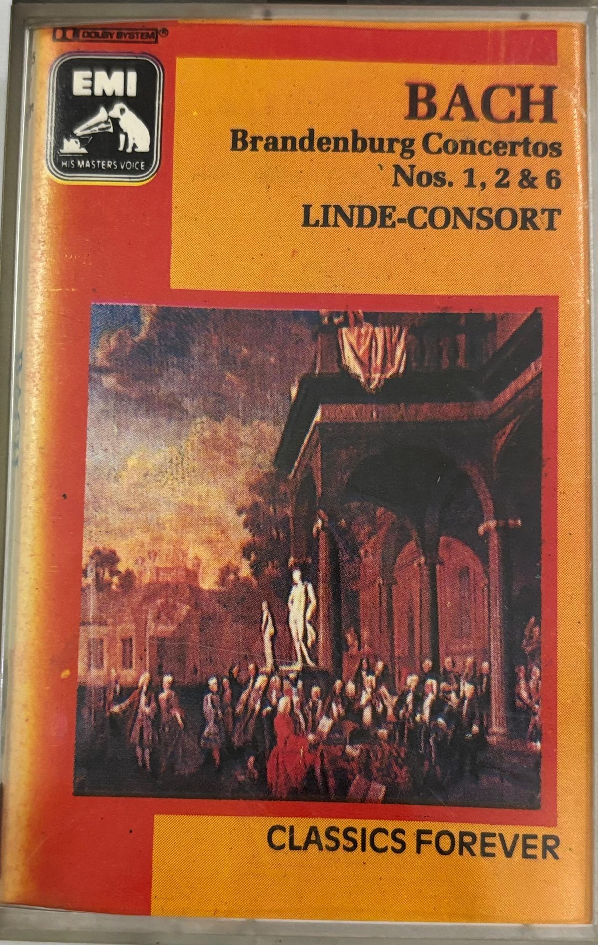 Bach  -  Brandenburd Concetos Used Audio Cassette (VG)