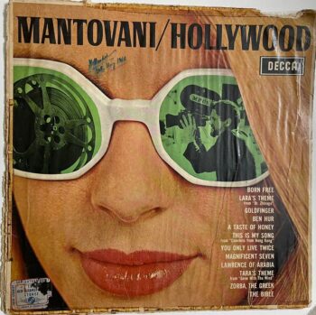 Hollywood - Mantovani Used Vinyl LP Record (VG-)