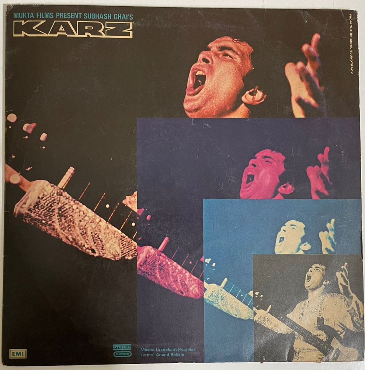 Karz - Laxmikant-Pyarelal Used Vinyl LP Record (VG-)