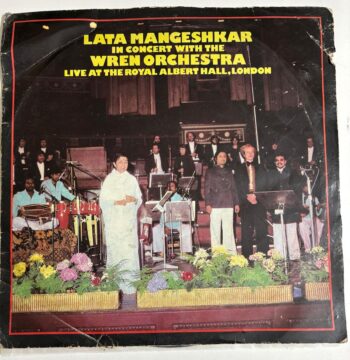 Live At The Royal Albert Hall, London - Lata Mangeshkar Used Vinyl LP Record (VG-)