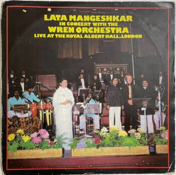 Live At The Royal Albert Hall, London - Lata Mangeshkar Used Vinyl LP Record (VG+)