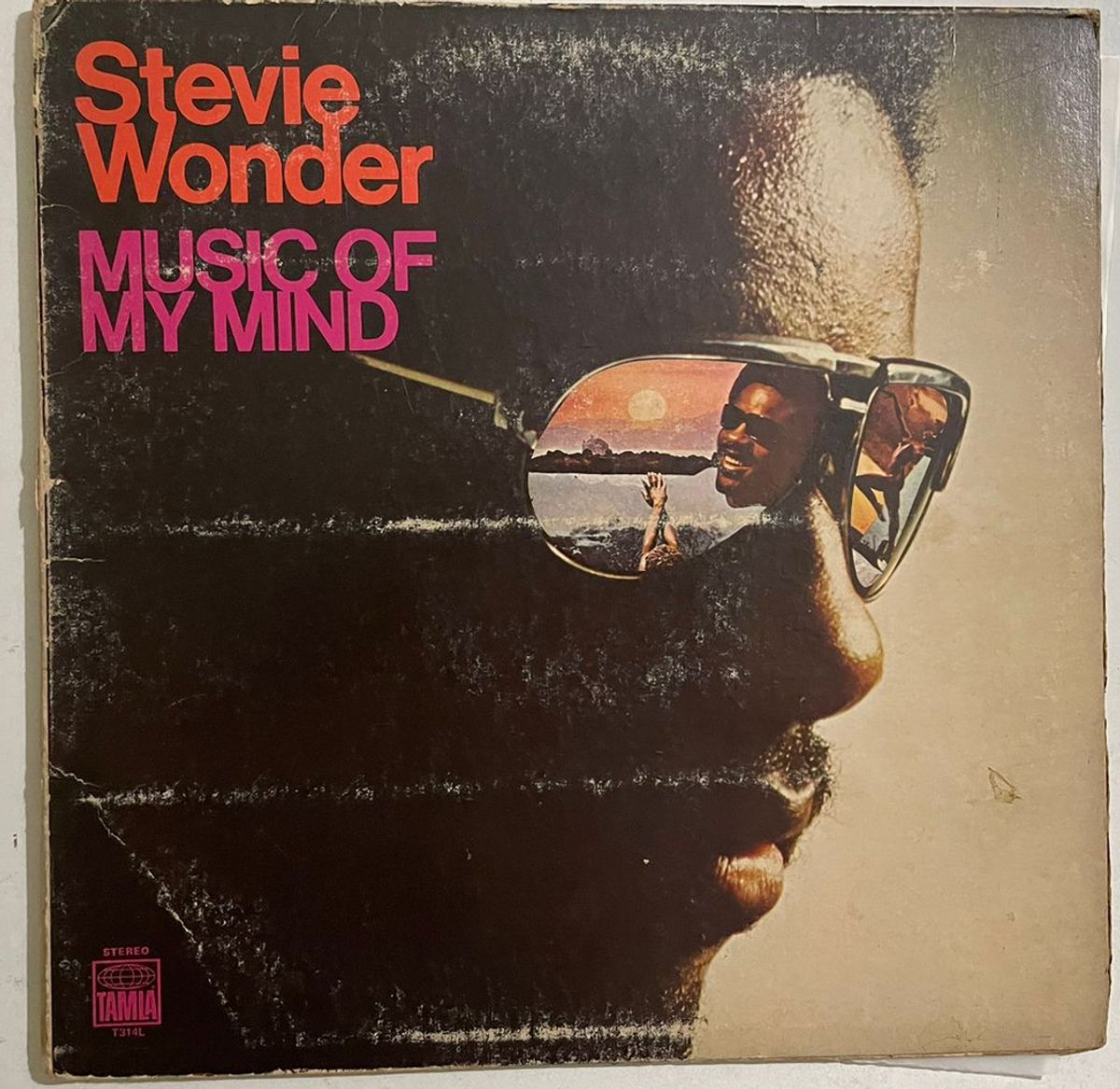 Music Of My Mind - Stevie Wonder Used Vinyl LP Record (VG)