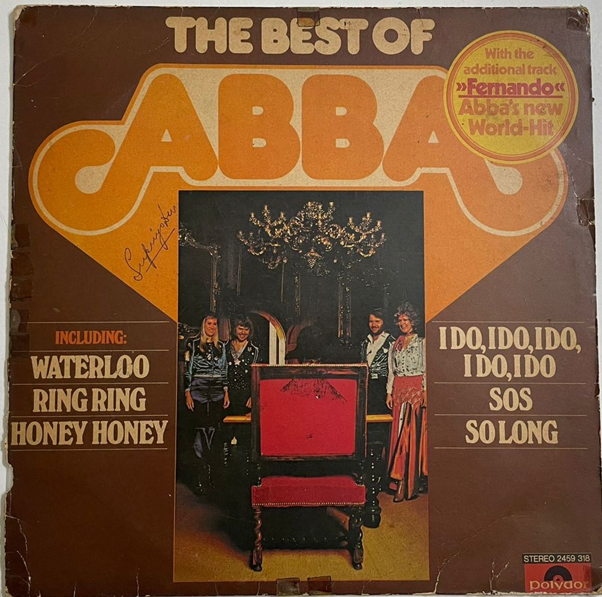 The Best Of ABBA - ABBA Used Vinyl LP Record (VG)