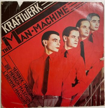 The Man•Machine - Kraftwerk Used Vinyl LP Record (VG)
