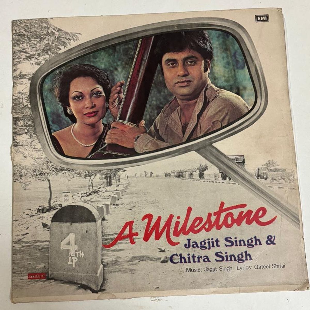 A Milestone - Jagjit & Chitra Singh Used Vinyl LP Record (VG-)