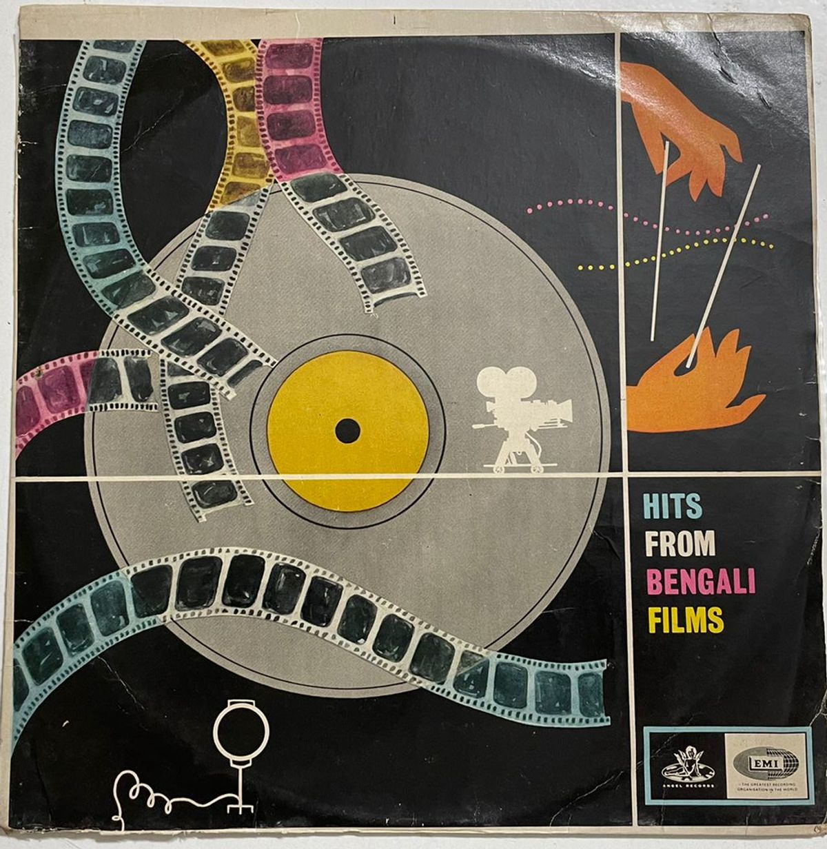 Hits From Bengali Films - Various Used Vinyl LP Record (VG)