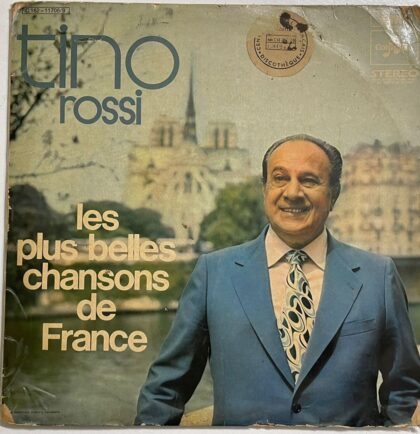 Les Plus Belles Chansons De France - Tino Rossi Used Vinyl LP Record (VG-)