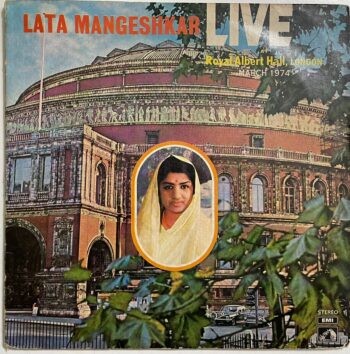 Live At Royal Albert Hall, London (March 1974) - Lata Mangeshkar Used Vinyl LP Record (VG-)
