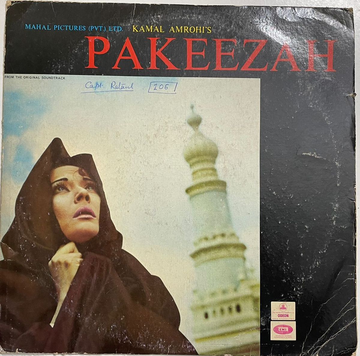 Pakeezah - Naushad Used Vinyl LP Record (VG-)