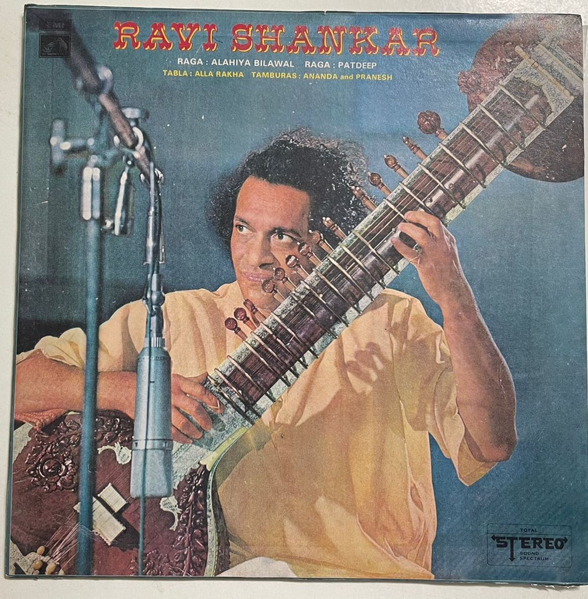 Raga: Alahiya Bilawal / Raga: Patdeep - Ravi Shankar Used Vinyl LP Record (VG-)