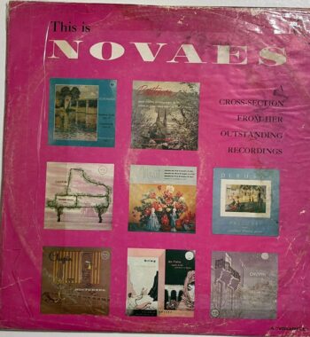 THIS IS NOVAES - GUIMAR NOVAES Used Vinyl LP Record (VG)