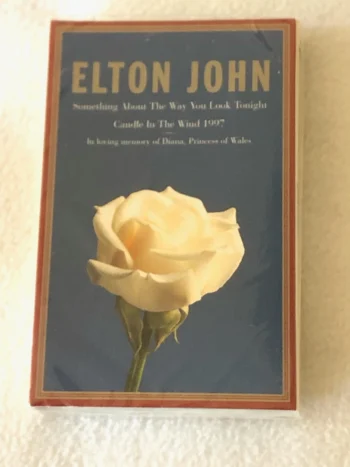 Something About The Way You Look Tonight / Candle In The Wind 1997 - Elton John Used Audio Cassette (VG)