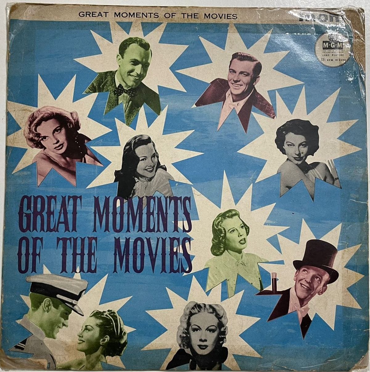 Great Moments Of The Movies - Various Used Vinyl LP Record (VG-)