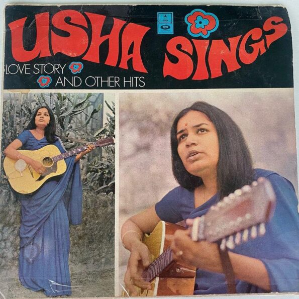 cover image of usha sings love story and other hits
