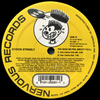 You Make Me Feel (Mighty Real) - Byron Stingily - LP - Pre Owned Vinyl (Arrives in 14days)