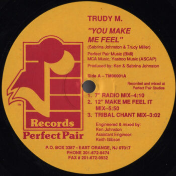 You Make Me Feel - Trudy M. - LP - Pre Owned Vinyl (Arrives in 14days)