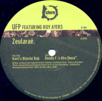 Zeularaé - UFP Featuring Roy Ayers - LP - Pre Owned Vinyl (Arrives in 14days)
