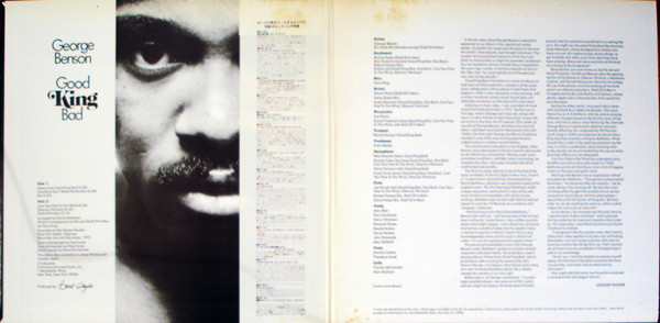 Good King Bad - George Benson - LP - Pre Owned Vinyl (Arrives in 14days)