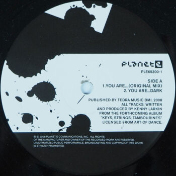 You Are... - Kenny Larkin - LP - Pre Owned Vinyl (Arrives in 14days)