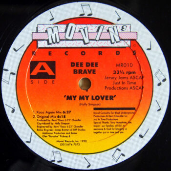 My My Lover - Dee Dee Brave - LP - Pre Owned Vinyl (Arrives in 14days)