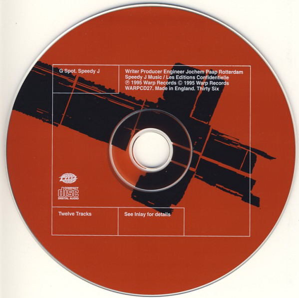 G Spot - Speedy J - Audio CD - Pre Owned CDs (Arrives in 14days)