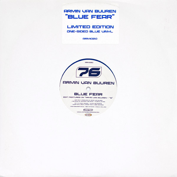 Blue Fear - Armin van Buuren - LP - Pre Owned Vinyl (Arrives in 14days)