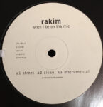 When I B On Tha Mic / Flow Forever - Rakim - LP - Pre Owned Vinyl (Arrives in 14days)