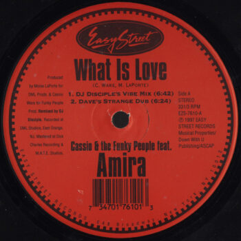 What Is Love - Cassio* & The Funky People* Feat. Amira - LP - Pre Owned Vinyl (Arrives in 14days)