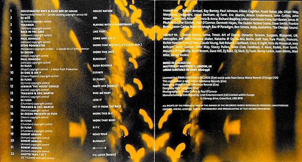 Dance Mania Records - The Mix Compilation - Robert Armani - Audio CD - Pre Owned CDs (Arrives in 14days)