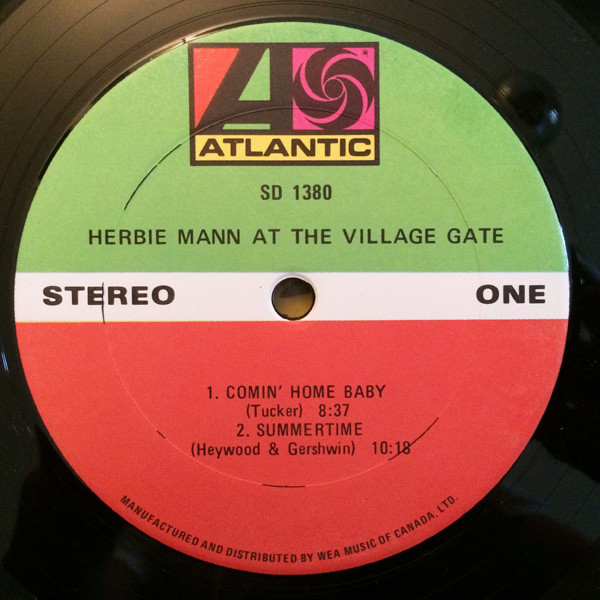 Herbie Mann At The Village Gate - Herbie Mann - LP - Pre Owned Vinyl (Arrives in 14days)