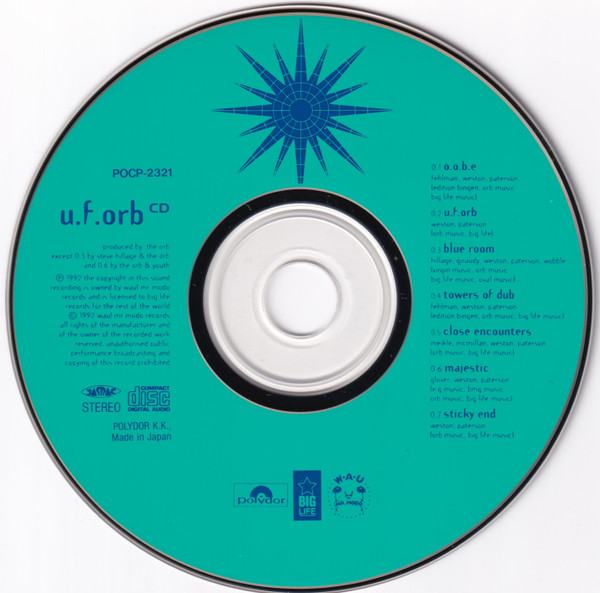 U.F.Orb - The Orb - Audio CD - Pre Owned CDs (Arrives in 14days)
