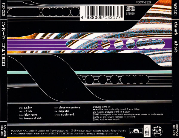 U.F.Orb - The Orb - Audio CD - Pre Owned CDs (Arrives in 14days)
