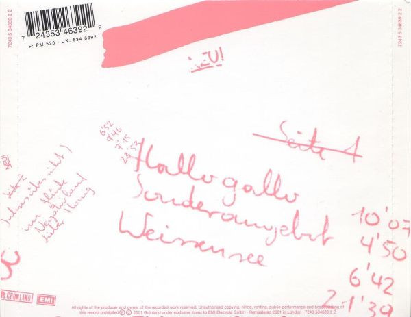 Neu! - Neu! - Audio CD - Pre Owned CDs (Arrives in 14days)