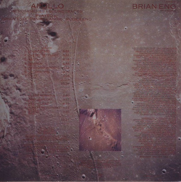 Apollo (Atmospheres &amp; Soundtracks) - Brian Eno With Daniel Lanois &amp; Roger Eno - Audio CD - Pre Owned CDs (Arrives in 14days)