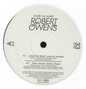 Inside My World - Robert Owens - LP - Pre Owned Vinyl (Arrives in 14days)