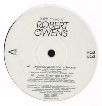 Inside My World - Robert Owens - LP - Pre Owned Vinyl (Arrives in 14days)