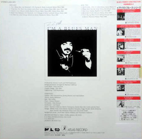 I'm A Blues Man - Z.Z. Hill - LP - Pre Owned Vinyl (Arrives in 14days)