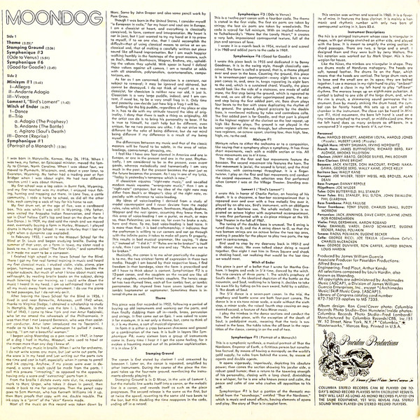 Moondog - Moondog (2) - LP - Pre Owned Vinyl (Arrives in 14days)