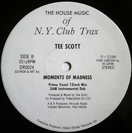 Love Is Strong / Moments Of Madness - Mark Rogers / Tee Scott - LP - Pre Owned Vinyl (Arrives in 14days)