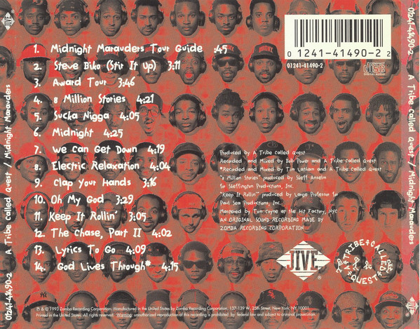 Midnight Marauders - A Tribe Called Quest - Audio CD - Pre Owned CDs (Arrives in 14days)